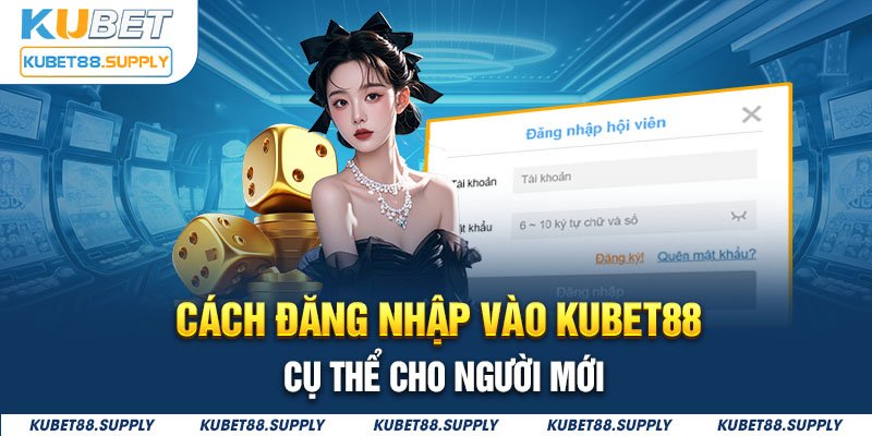 Hướng dẫn cách đăng nhập Kubet88 cụ thể cho hội viên